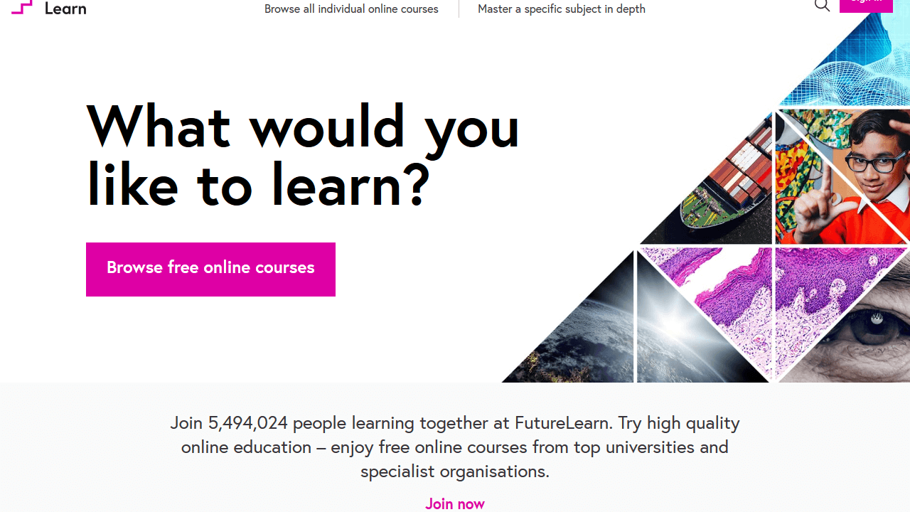 future learn, курсы