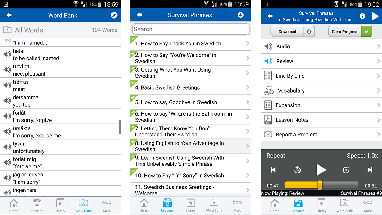swedishpod mobile version