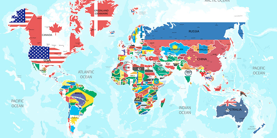 Флаги всех стран мира - Игра